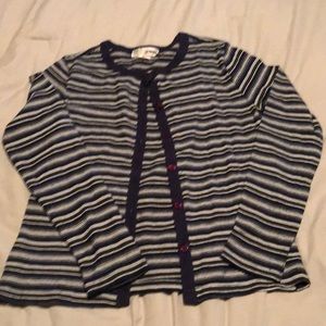 Striped cardigan
